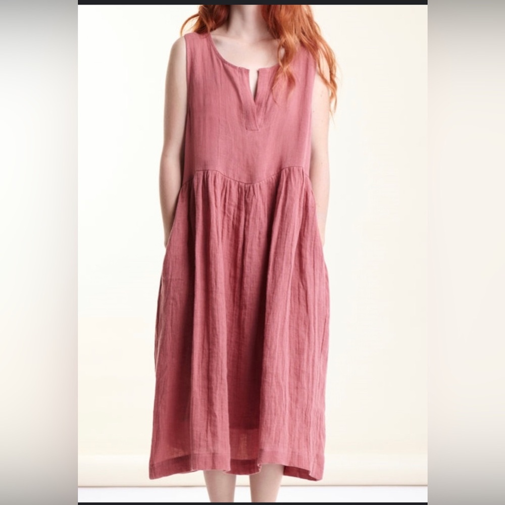 Amanda Moss Mayfair Dress in Brique